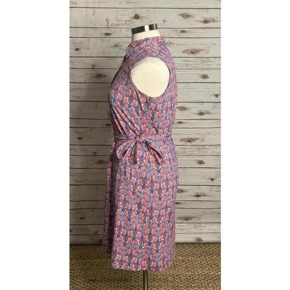 J. McLaughlin Catalina Cloth multicolored geo sleeveless sheath dress Size XL - Picture 6 of 8